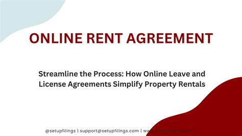 leave and license agreement online.